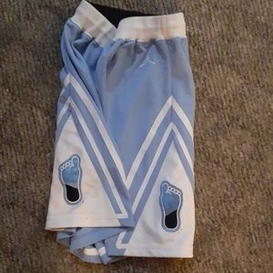 Unc tar heels jordan small basketball shorts